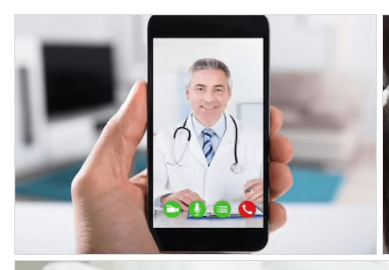 diabetic telehealth consultation on a mobile phone