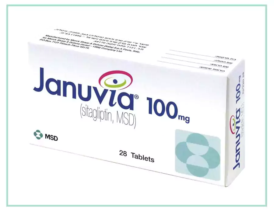 photograph of a januvia prescription