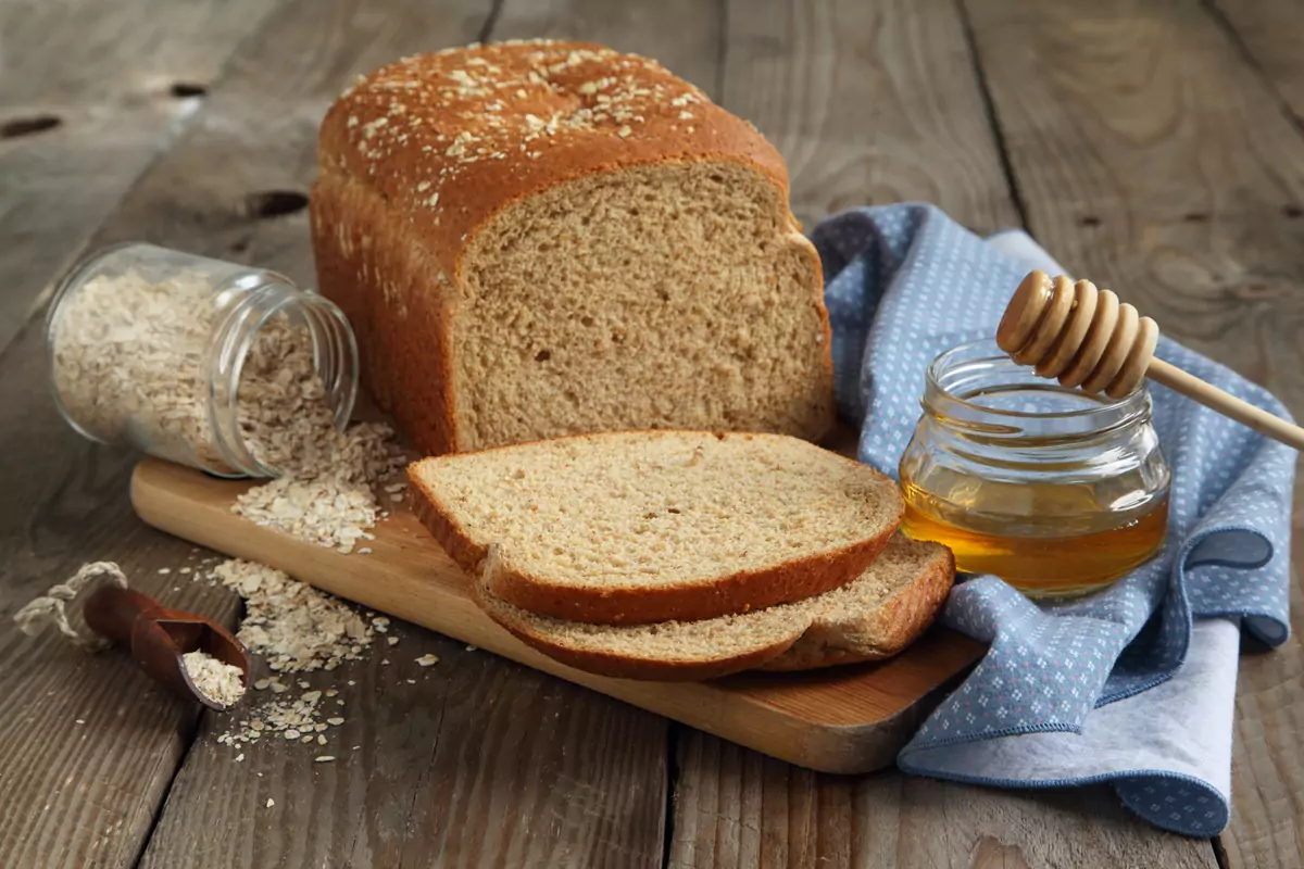 oatmeal honey bread that is gluten free