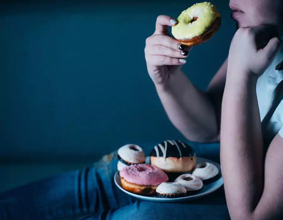 Woman feeling depressed from diabetes