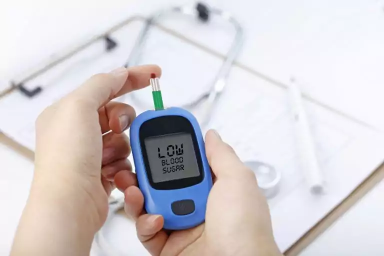 glucose meter low blood sugar reading