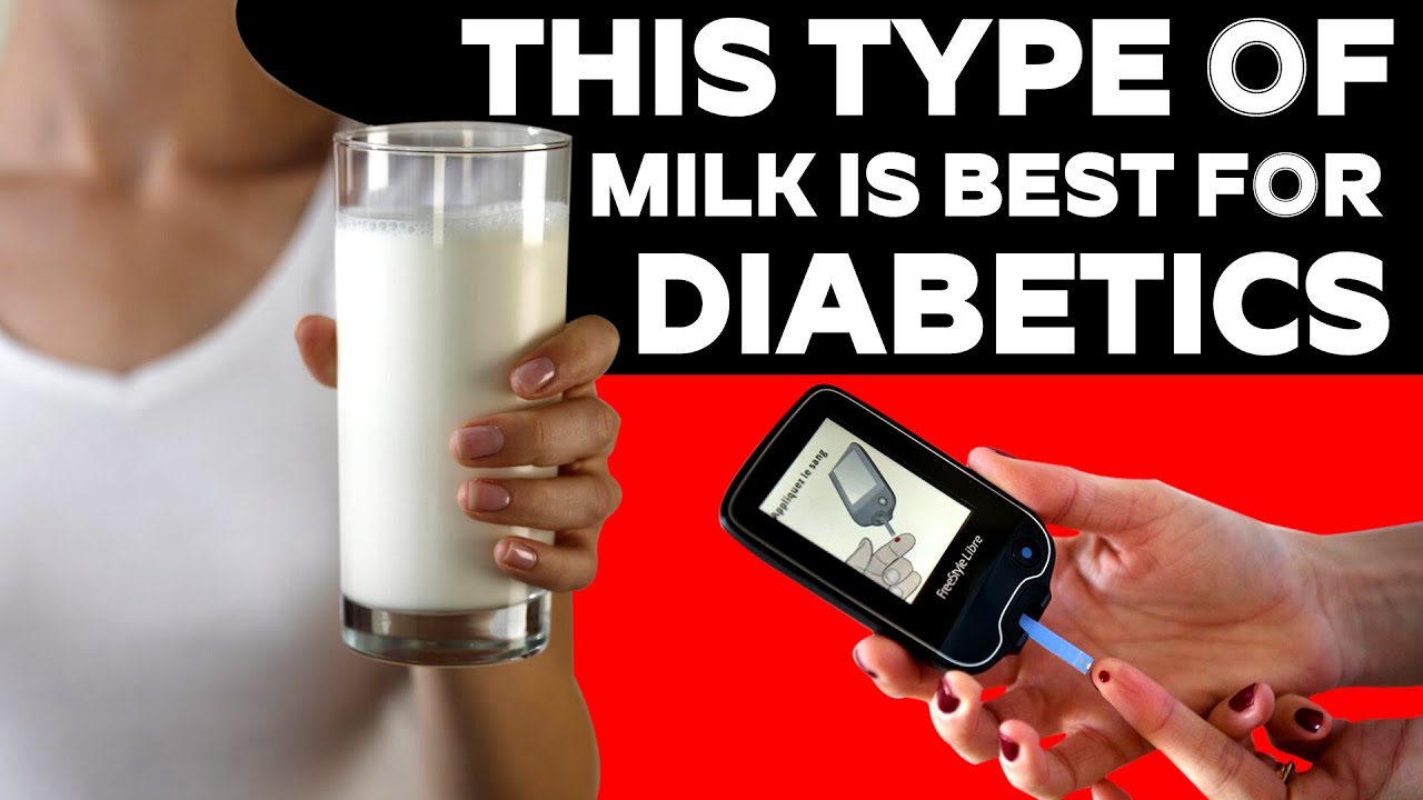 Milk is ok for diabetics in some cases